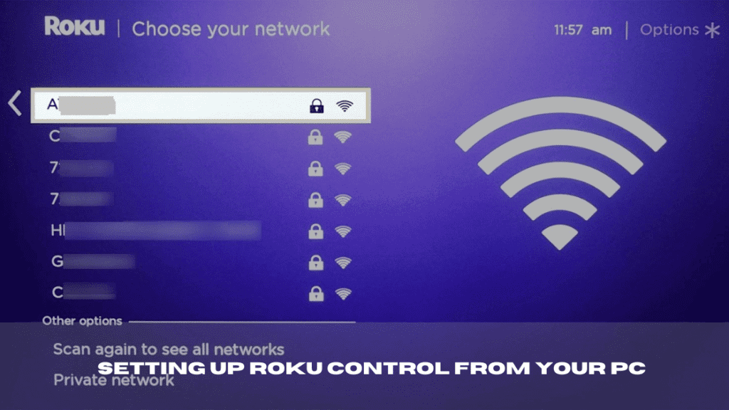 Setting Up Roku Control from Your PC