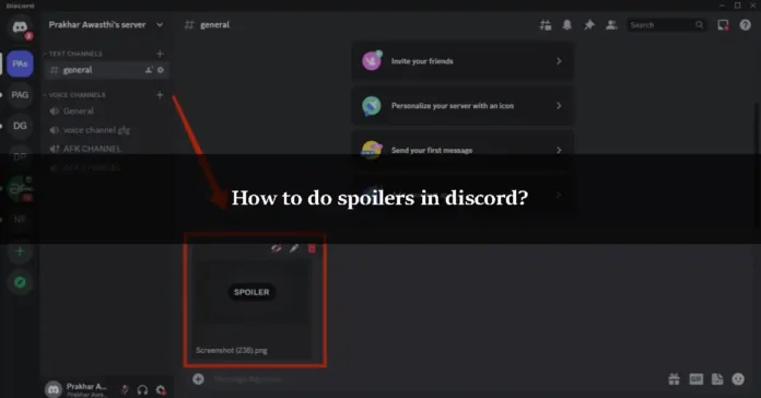 How to do spoilers in discord
