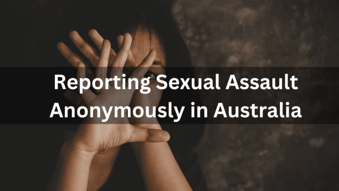 Reporting Sexual Assault Anonymously